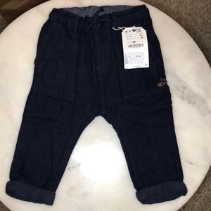 Zara baby boy pants sz 12-18m